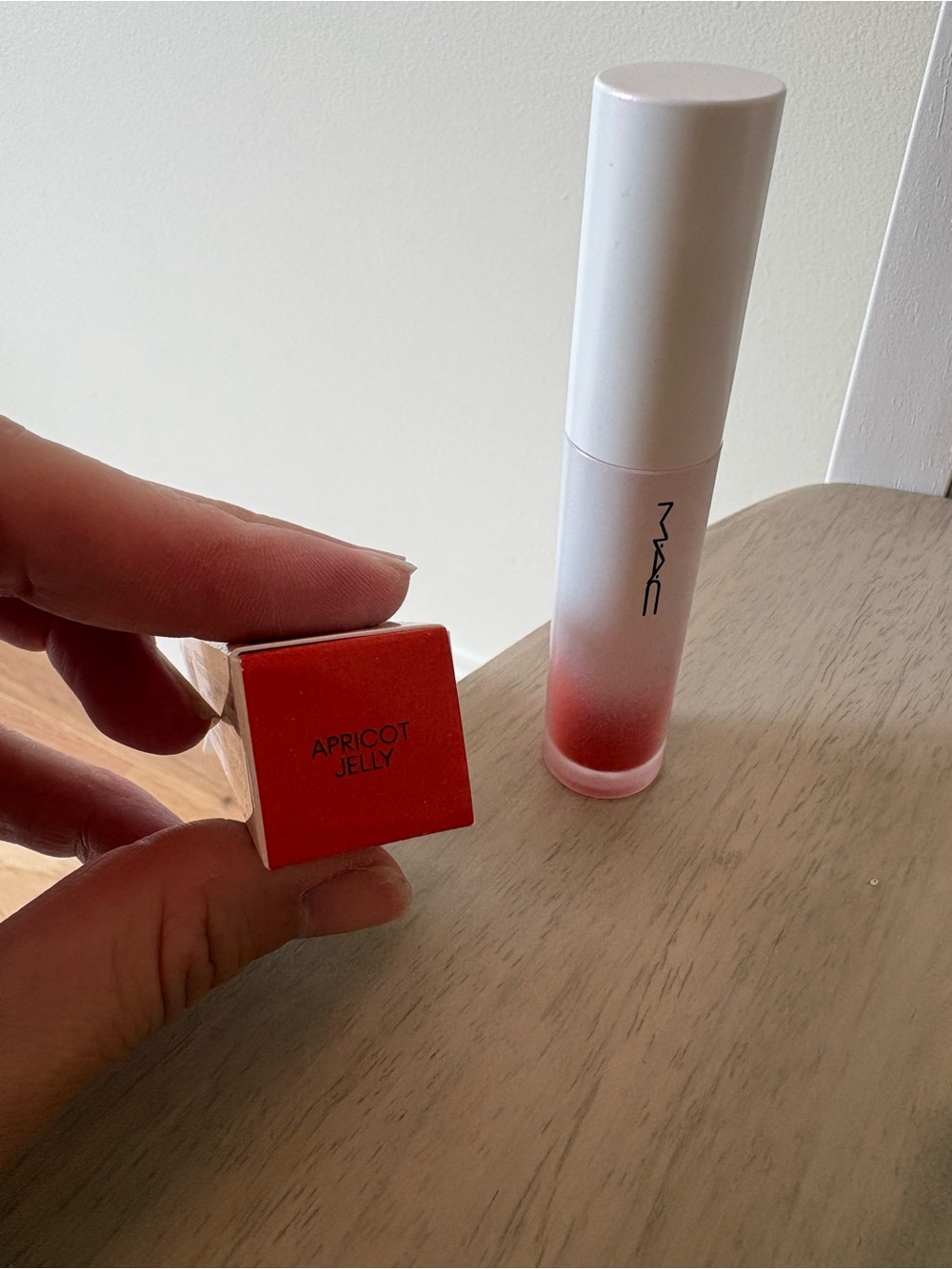 MAC Cosmetics Str*be Apricot Jelly Liquid Blush — Apricot Orange